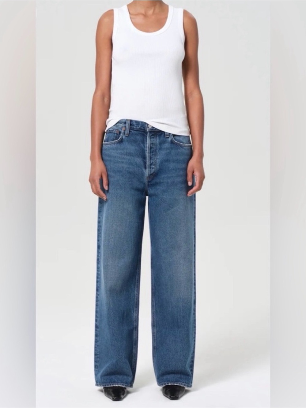 AGOLDE Low Slung Baggy Jeans Essence